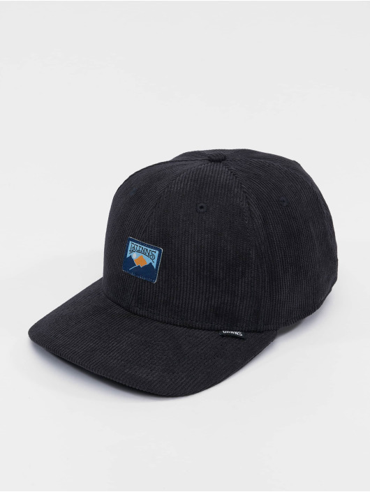 Djinns Snapback Cap Cord Mountains schwarz