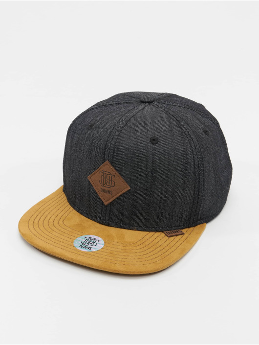 Djinns Snapback Cap 6 Panel Linen 2015 schwarz