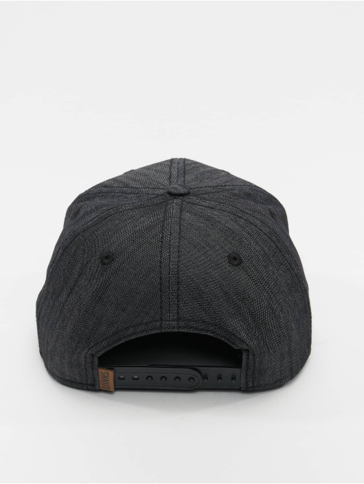Djinns snapback cap 6 Panel Linen 2015 zwart