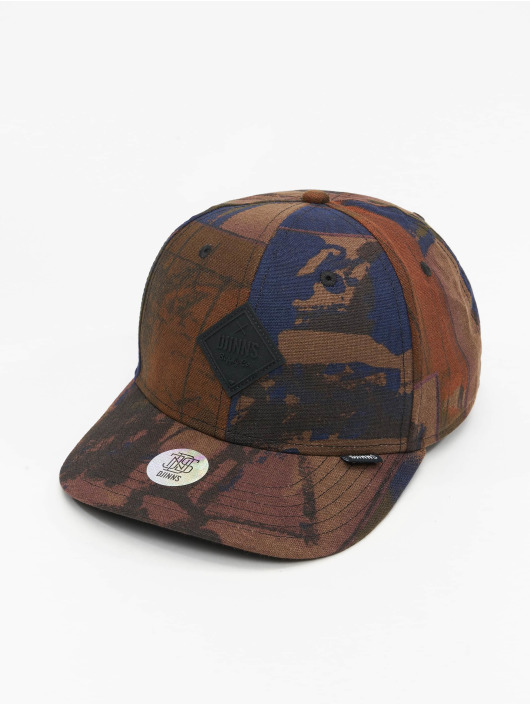 Djinns Snapbackkeps 6 Panel Truefit Artyabstract apelsin
