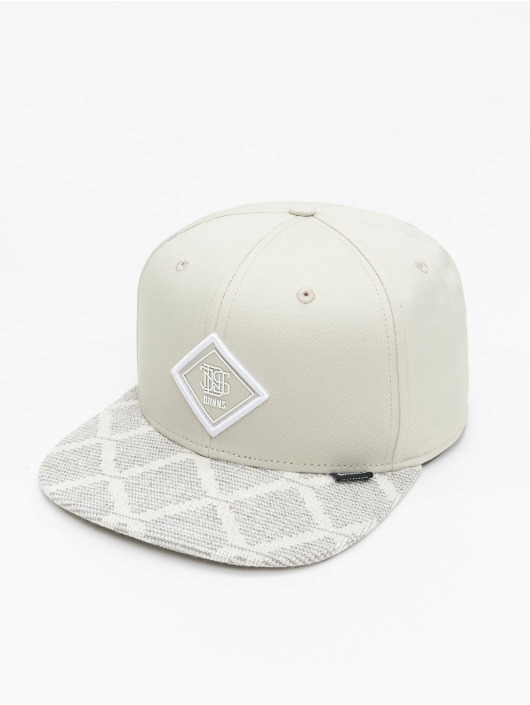 Djinns Snapbackkeps 6 Panel Fendolookalike grå