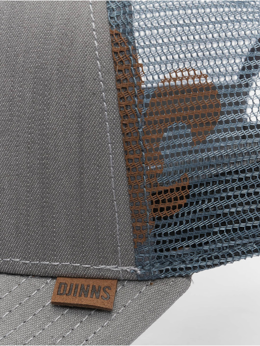 Djinns Trucker Cap HFT Linen 2014 grigio