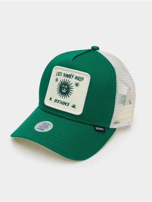 Djinns trucker cap HFT Lazy Sunny Days groen