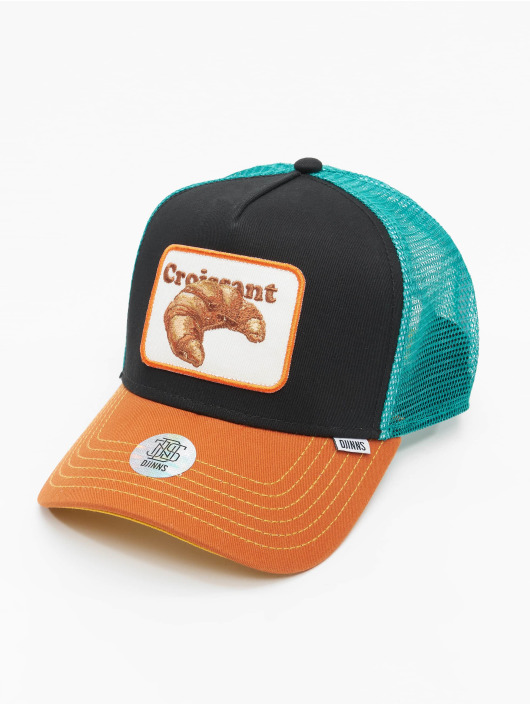 Djinns Trucker Cap HFT Food Croissant schwarz