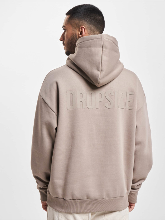 Dropsize Felpa con cappuccio Heavy Oversize beige