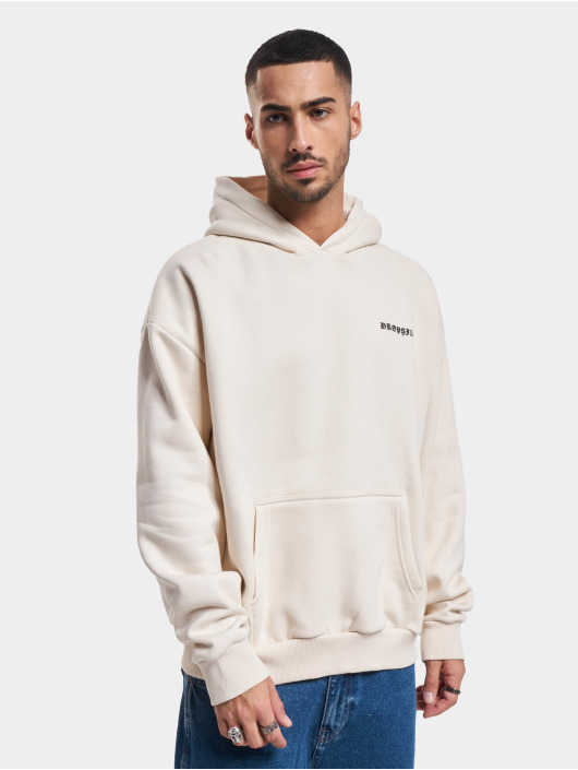Dropsize Hoodie Heavy Oversize Circle beige