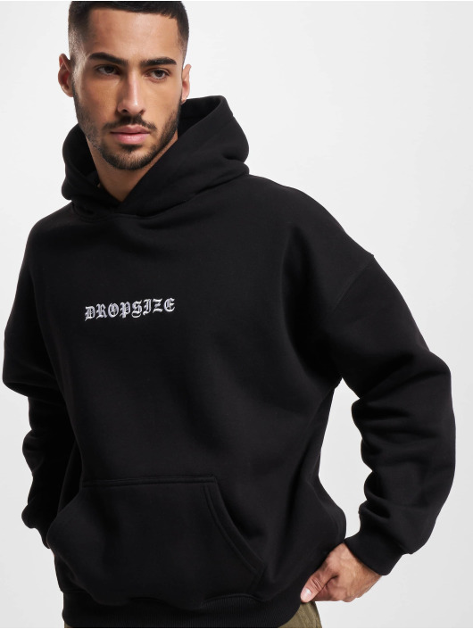 Dropsize Hoodie Heavy Oversize Crime svart