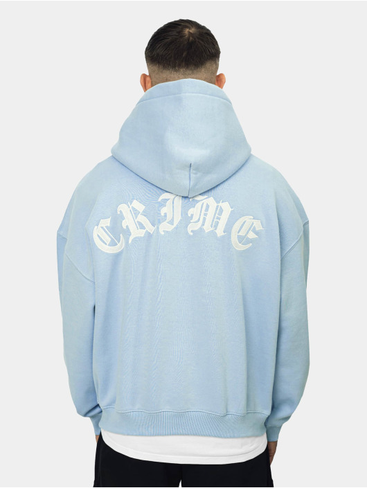 Dropsize Hoodies Heavy Oversize Crime modrý