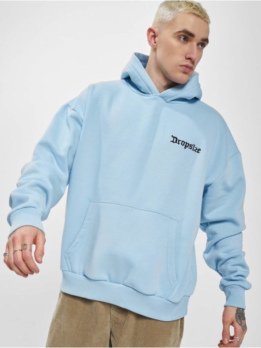 Dropsize Hoody Heavy Oversize Backprint blauw