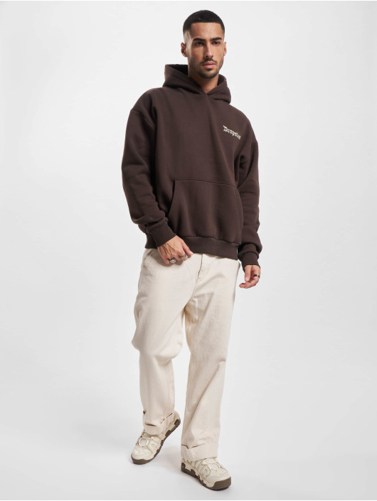 Dropsize Hoody Heavy Oversize Got Rich bruin