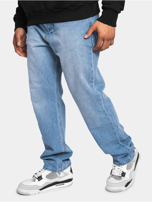Dropsize Loose fit jeans Loose Fit blauw