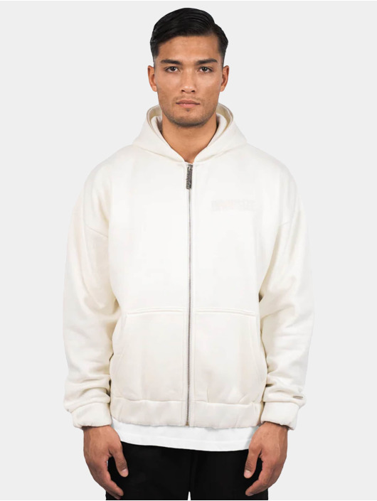 Dropsize Sudadera Super Heavy Oversize Print blanco