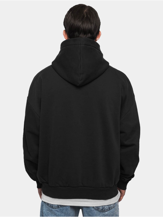 Dropsize Sudadera Heavy Oversize White Doves negro
