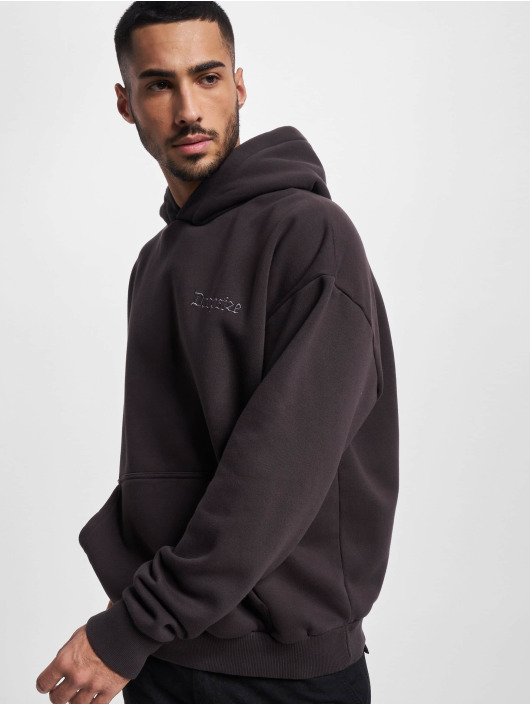 Dropsize Sudadera Heavy Oversize Crew Love negro
