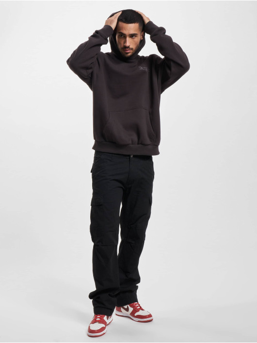 Dropsize Sudadera Heavy Oversize Crew Love negro