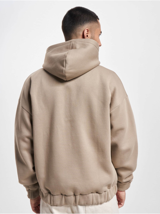 Dropsize Sudaderas con cremallera Super Heavy Oversize beis