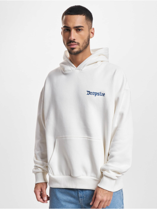 Dropsize Sweat capuche Heavy Oversize Keep Your Dream Alive blanc