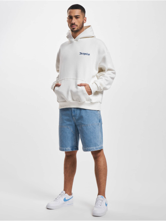 Dropsize Sweat capuche Heavy Oversize Keep Your Dream Alive blanc