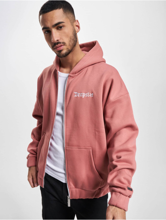 Dropsize Sweatvest Super Heavy Oversize Logo Design oranje