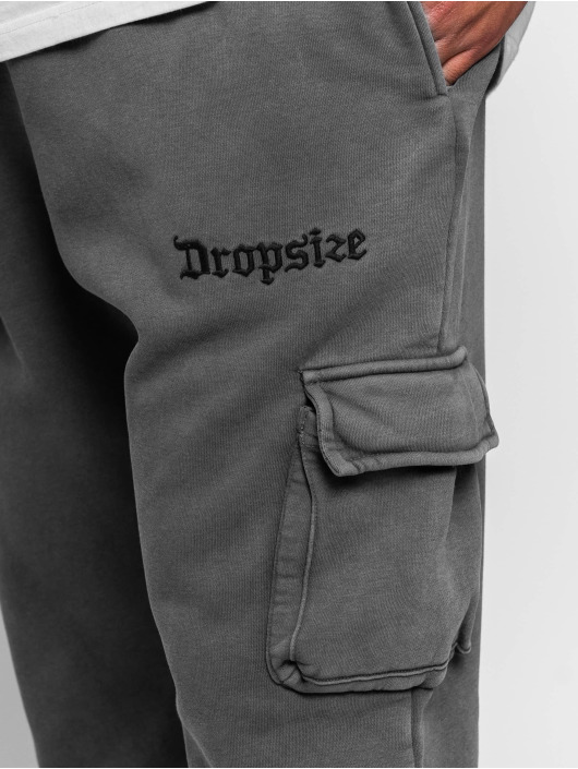 Dropsize Verryttelyhousut Straight Leg harmaa