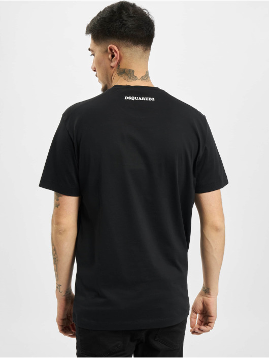 Dsquared2 T-Shirt Caten Twins black