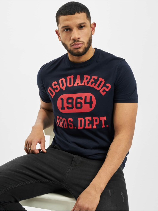 Dsquared2 T-Shirt 1964 bleu