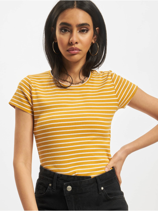 Eight2Nine t-shirt Stripes geel