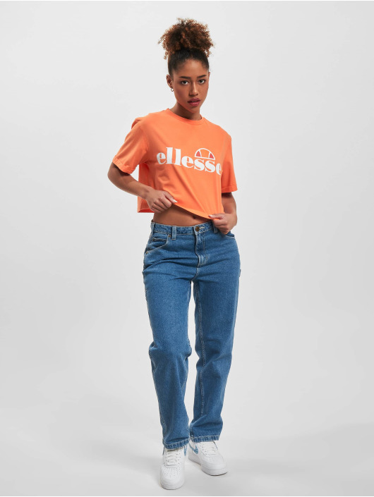Ellesse Camiseta Alberta Cropped naranja