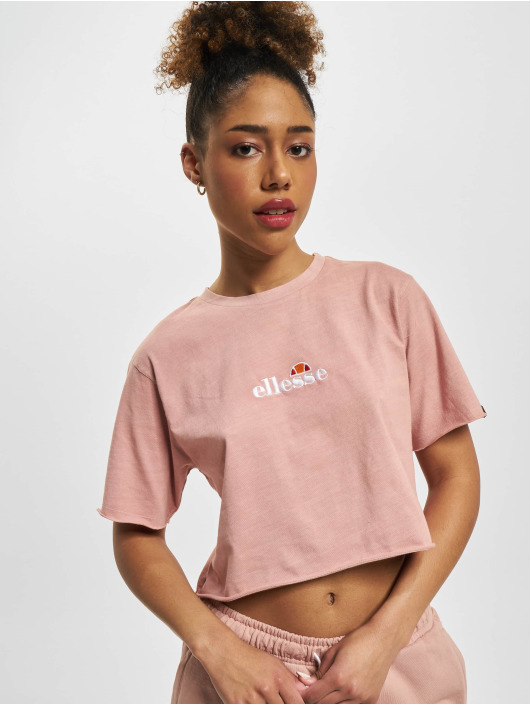 Ellesse T-paidat Celesi Crop vaaleanpunainen