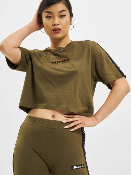 Ellesse T-Shirt Amarillo Crop kaki