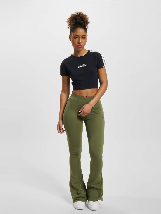 Ellesse T-Shirt Latus Cropped noir