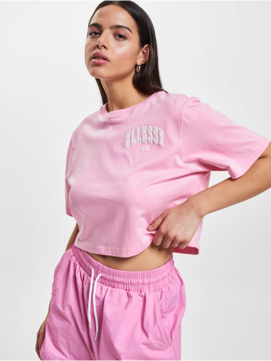 Ellesse T-shirt Beneventi Croppd rosa