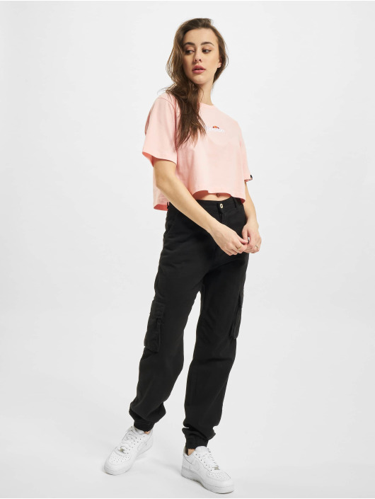 Ellesse T-Shirt Fireball Crop rose