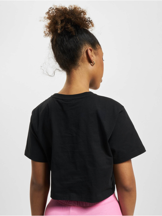 Ellesse T-Shirt Hildan Crop schwarz