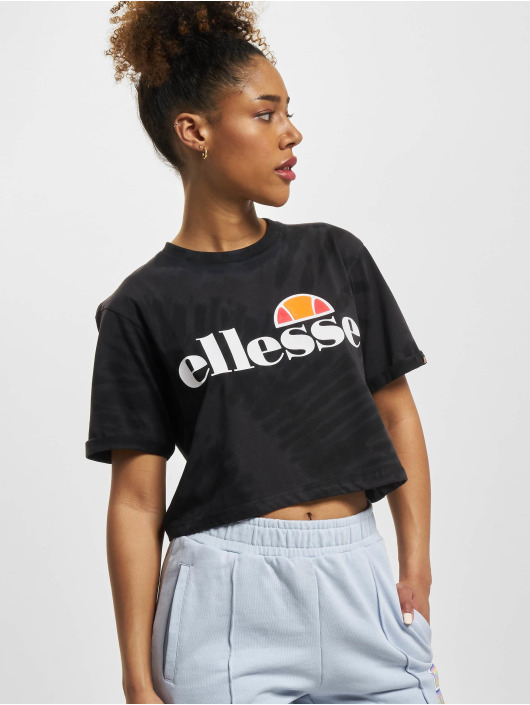 Ellesse t-shirt Alberta Crop zwart