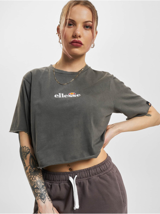 Ellesse t-shirt Celesi Crop zwart