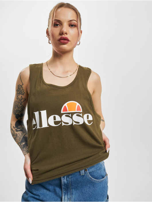 Ellesse Tank Tops Abigaille caqui