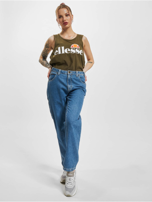Ellesse Tank Tops Abigaille caqui