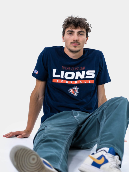 European League Of Football T-paidat Prague Lions Identity sininen