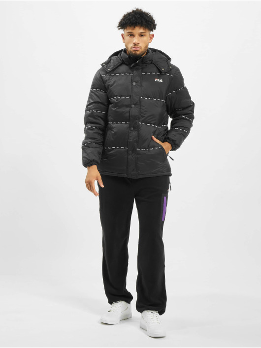 FILA Kurtki pikowane Tatsuji czarny