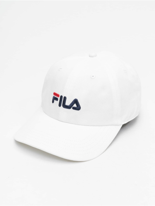 FILA Snapback Caps Urban Line Basic Linear bialy