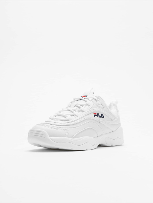 fila chunky sneakers wit