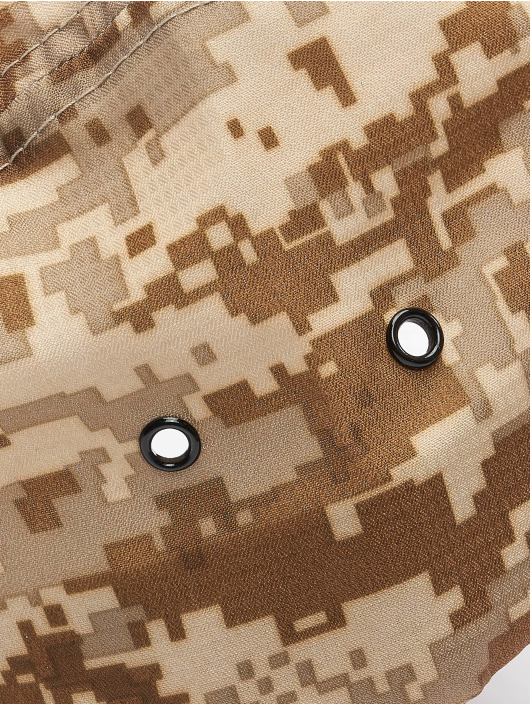 Flexfit 5 Panel Caps Digital Camo beige