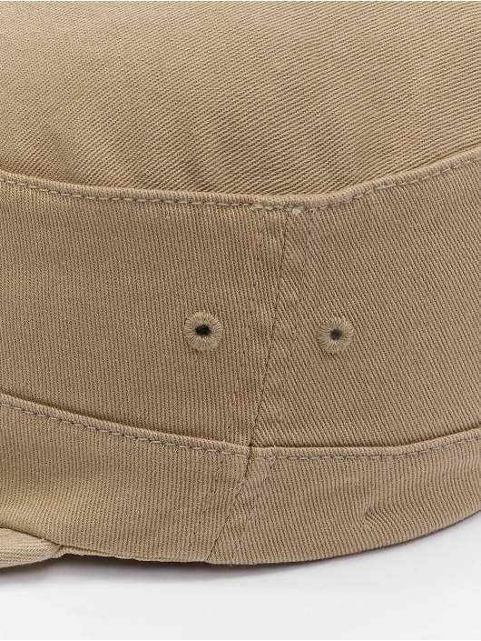 Flexfit 5 Panel Caps Top Gun Garmet Washed khaki