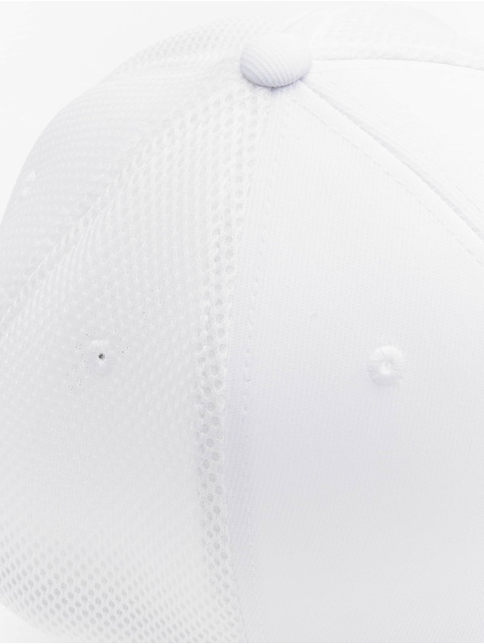 Flexfit Casquette Flex Fitted Mesh Cotton Twill blanc