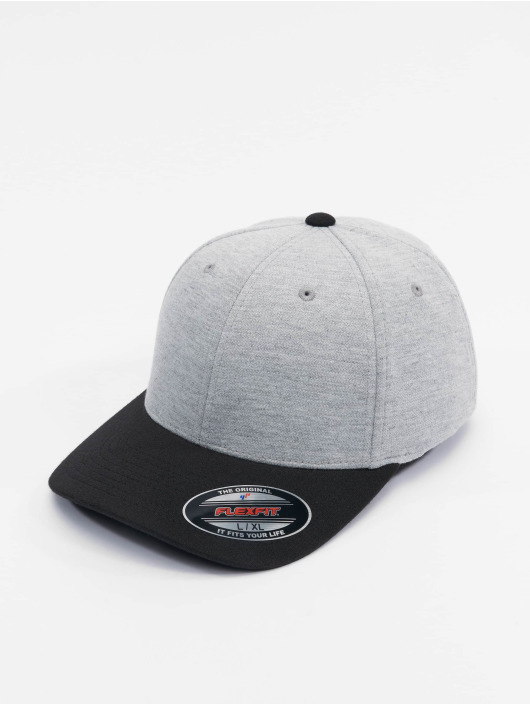 Flexfit Casquette Flex Fitted 2-Tone Double Jersey gris