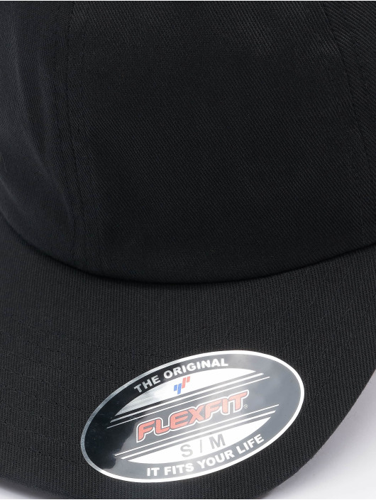 Flexfit Casquette Flex Fitted Cotton Twill Dad noir