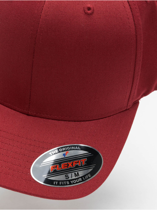Flexfit Casquette Flex Fitted Wooly Combed rouge
