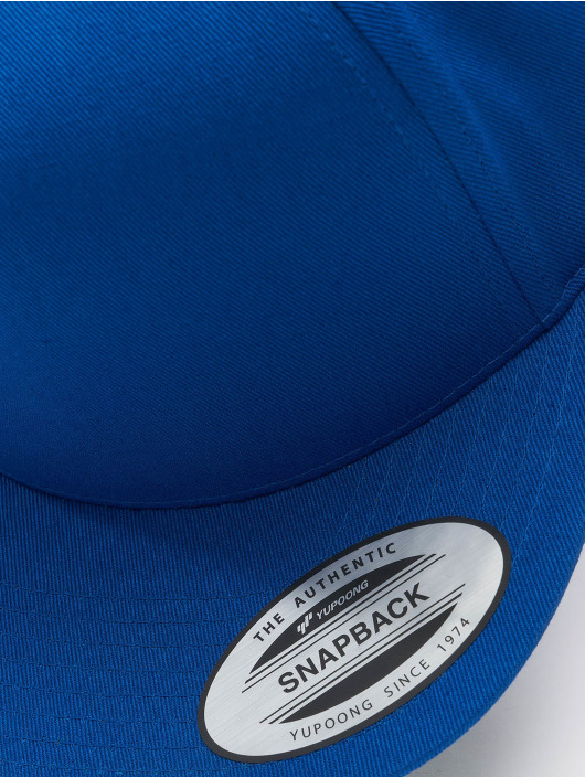 Flexfit Casquette Snapback & Strapback Classic 5 Panel bleu