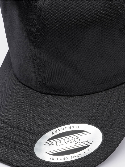 Flexfit Casquette Snapback & Strapback Low Pofile Satin noir